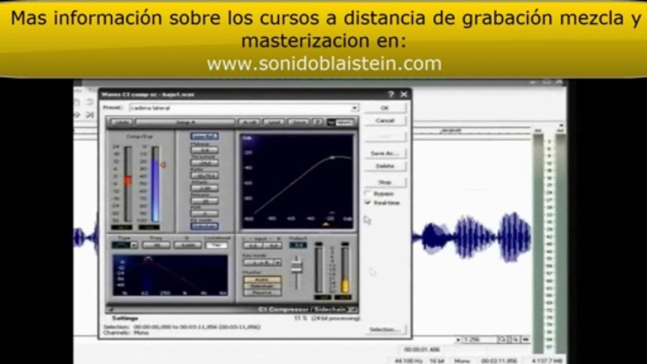 Docencia en audio profesional