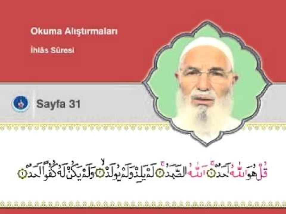 Kuran Dersi 47  İhlas Suresi