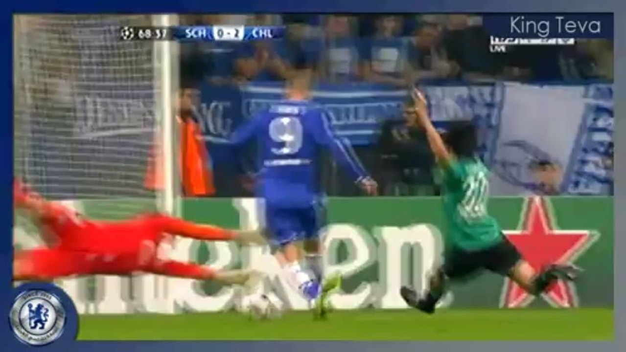 Schalke Vs Chelsea - 0-2 Torres