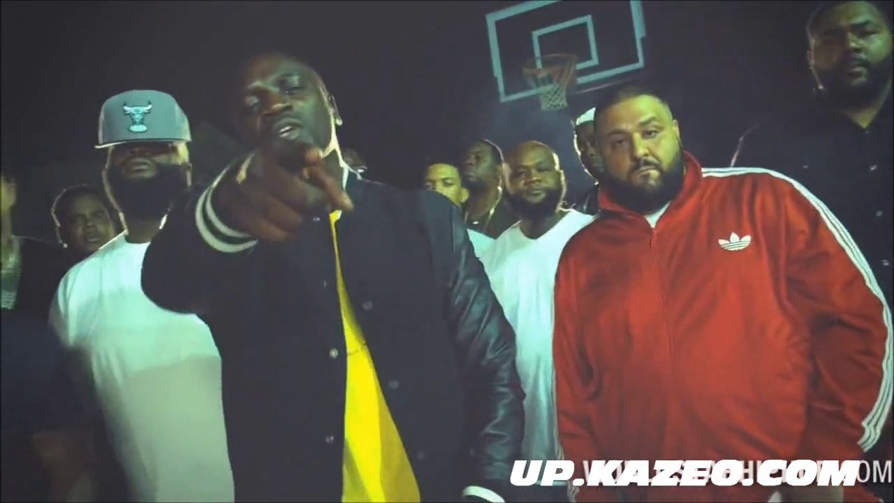 DJ KHALED ft SCARFACE & JADAKISS & MEEK MILL & AKON & JOHN LEGEND & ANTHONY HAMILTON " Never Surrender " (Video 2013).