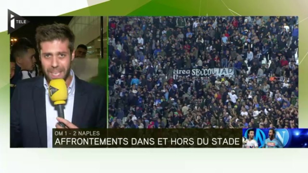 OM - Naples : des affrontements entre supporters entachent la rencontre