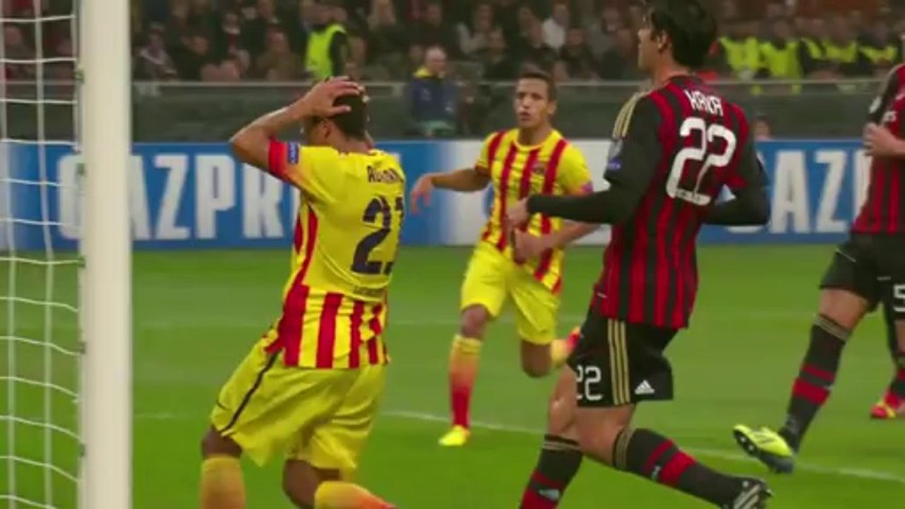 Milan - Barcelona Highlights HD 22.10.2013