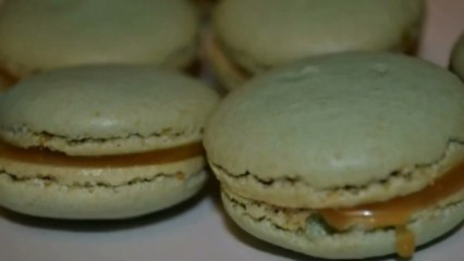French Salted Caramel Macaron Recipe