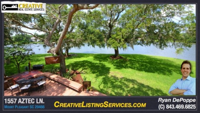 Gated Community Luxury Homes For Sale Mount Pleasant SC | 1557 Aztec Ln