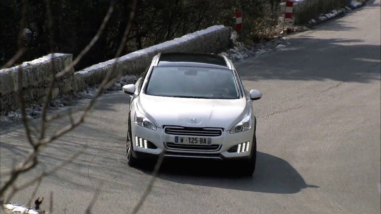 Vidéo officielle Peugeot 508 RXH - 2012 ( www.feline.cc )