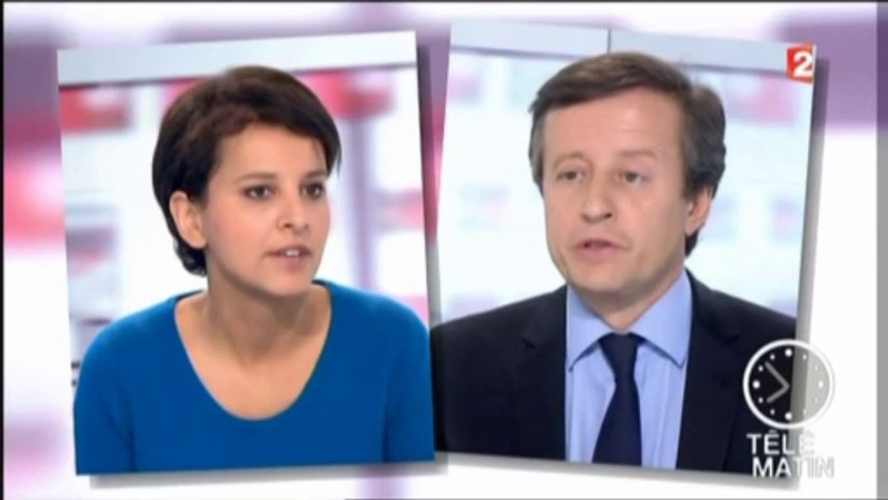 Najat Belkacem à télé-matin