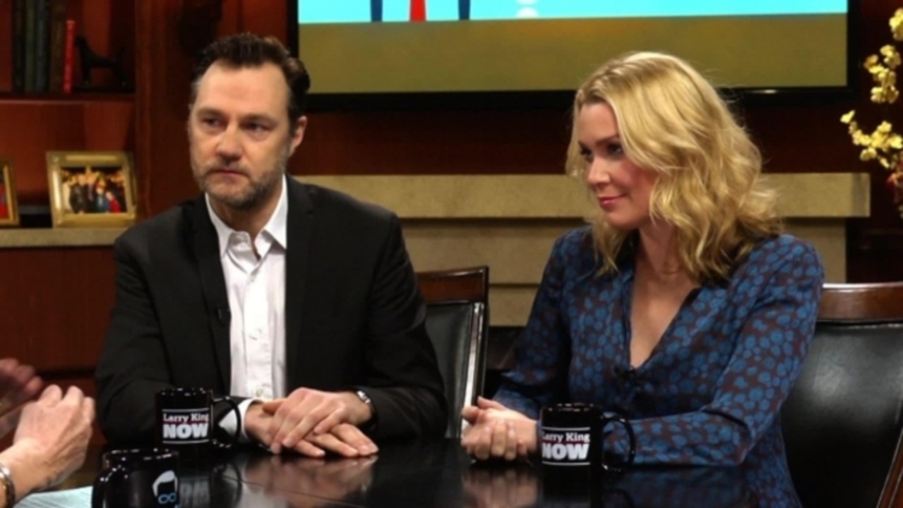 "I Think It Might Be Heartbreaking" David Morrissey and Laurie Holden On The Finale Of AMC's "The Walking Dead"