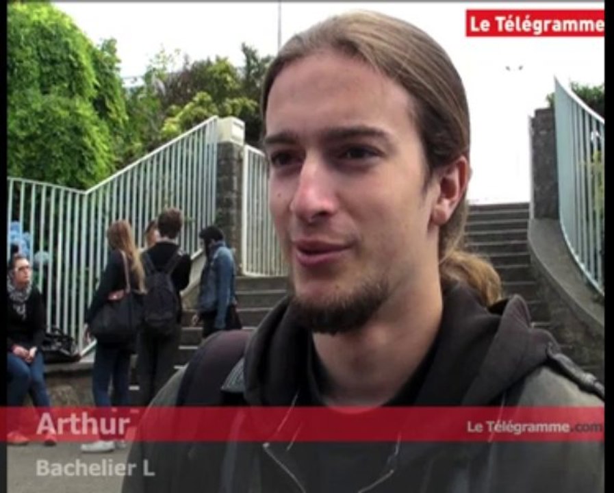 Brest. Bac philo 2011 : la réaction d'Arthur
