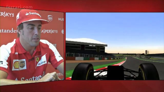 Ferrari: Giro di pista virtuale Buddh International Circuit con Fernando Alonso