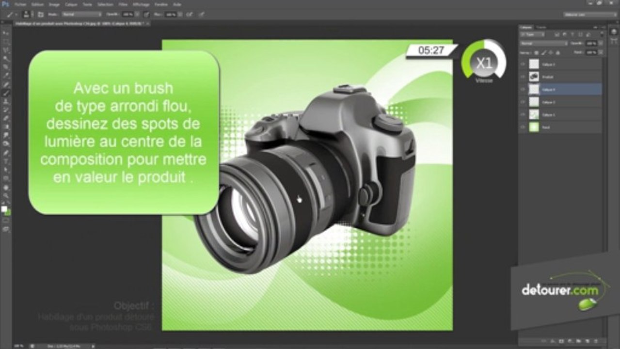 Tuto 07 : Habillage d'un produit sous Photoshop CS6