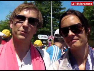 Tour de France. Les Norvégiens ont leurs supporters