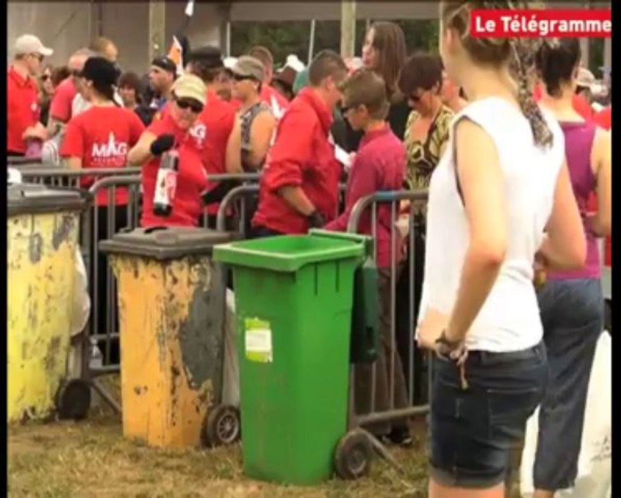 Vieilles Charrues. Les images de l'ouverture