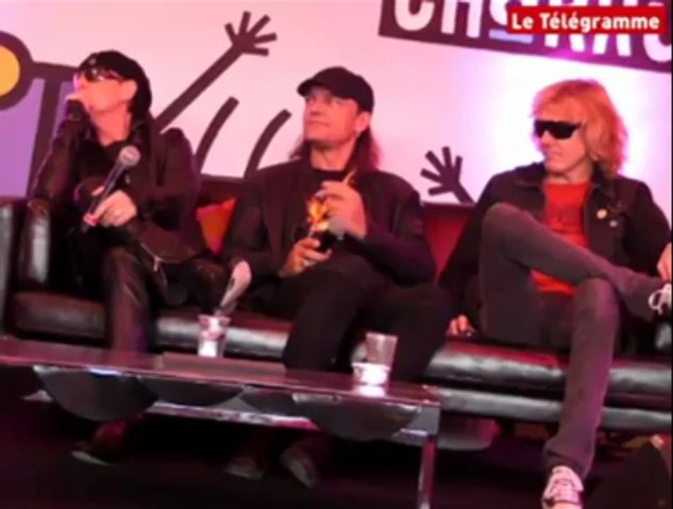 Vieilles Charrues. Les Scorpions "ravis d'être à Carhaix"