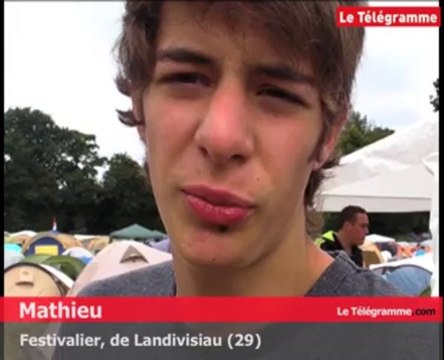 Vieilles Charrues. Camping : le coup de gueule de Mathieu