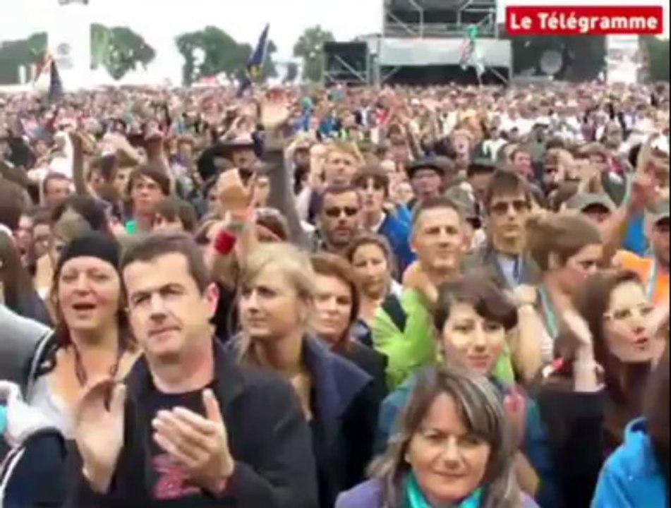 Vieilles Charrues. The Bellrays font monter la température sur Glenmor