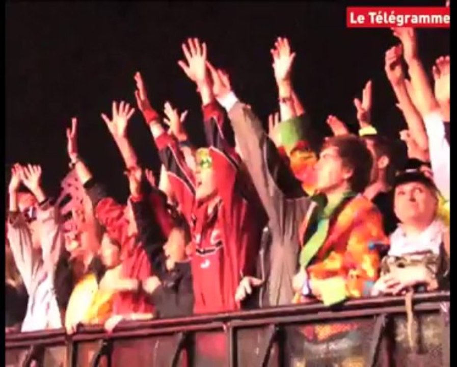 Vieilles Charrues. Les images du concert de David Guetta