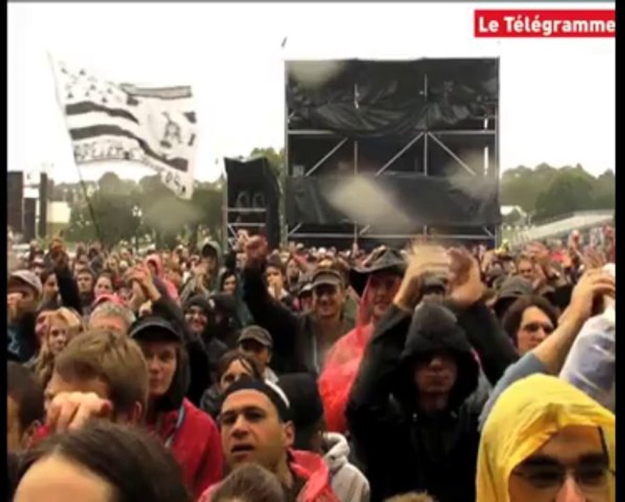 Vieilles Charrues. Les images du concert de Zebra