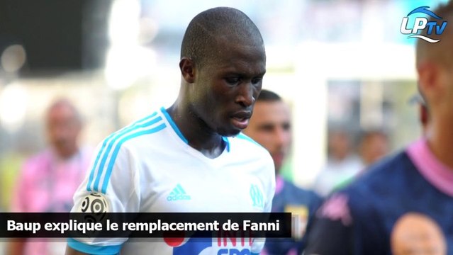 Baup explique le remplacement de Fanni