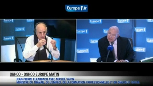 Les chiffres du chômage pas bons en septembre, selon Michel Sapin