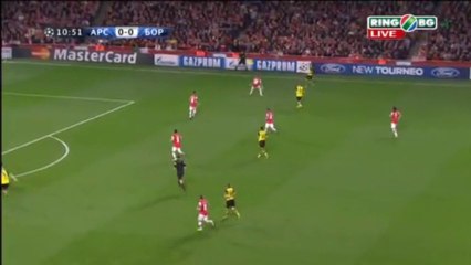 Arsenal - Borussia Dortmund Част1  22.10.2013