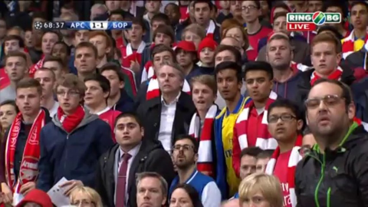 Arsenal - Borussia Dortmund Част2  22.10.2013