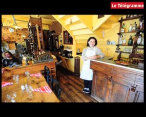 Saint-Michel-en-Grève. Voile de cuir