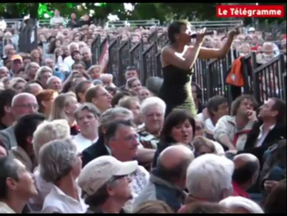 Jazz à Vannes. Kellylee Evans aux jardins de Limur