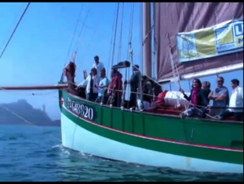 Entre Terre et Mer. Ballet de bateau dans la baie de Morlaix