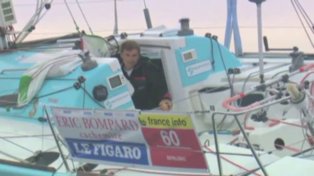 Solitaire de Figaro. Le point avec Nicolas Lunven en tête le premier jour