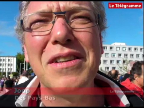 Festival interceltique. Le public prêt pour la grande parade