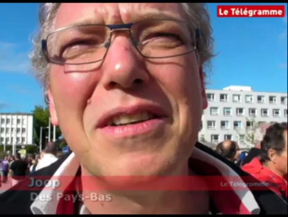 Festival interceltique. Le public prêt pour la grande parade