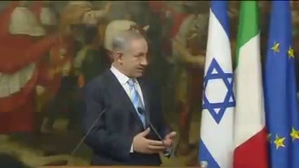 Roma - Enrico Letta riceve Benjamin Netanyahu (22.10.13)