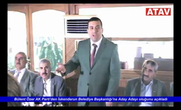 Bülent Özer Belediye Başkanlığı Aday Adaylığı Açıklaması