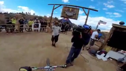 Backflip Over 72ft Canyon !!