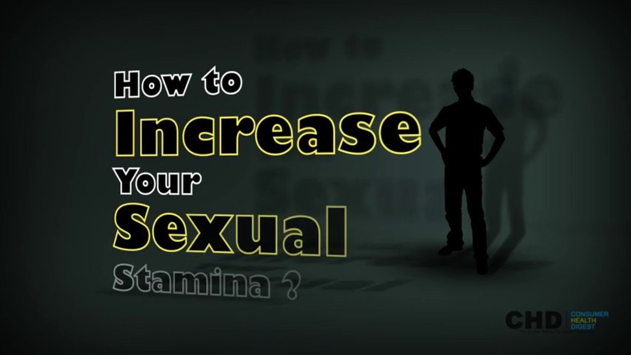 How to Increase Male Sexual Stamina?