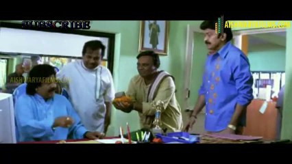 raajababu movie - comedy scene in bank