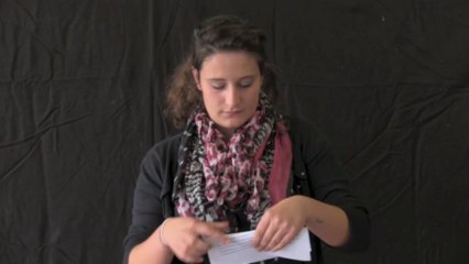 1 er passage devant la caméra!