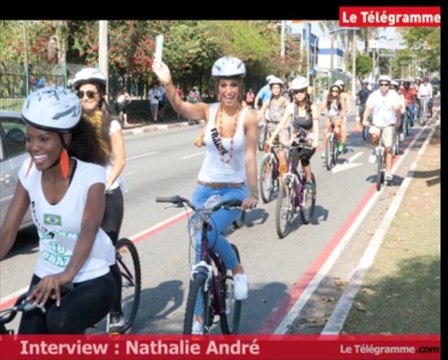 Miss Univers. Laury Thilleman, de Lamballe à São Paulo