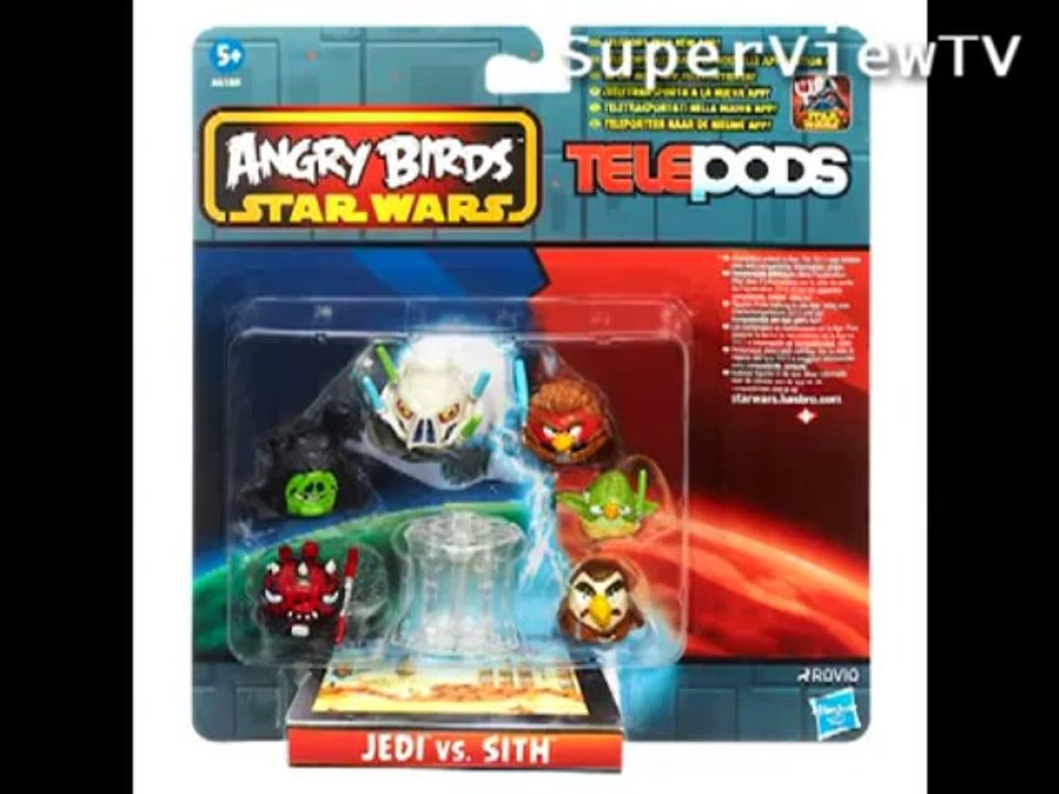 Star Wars Angry Birds Telepods Jedi vs Sith Five Pack Toy coming soon