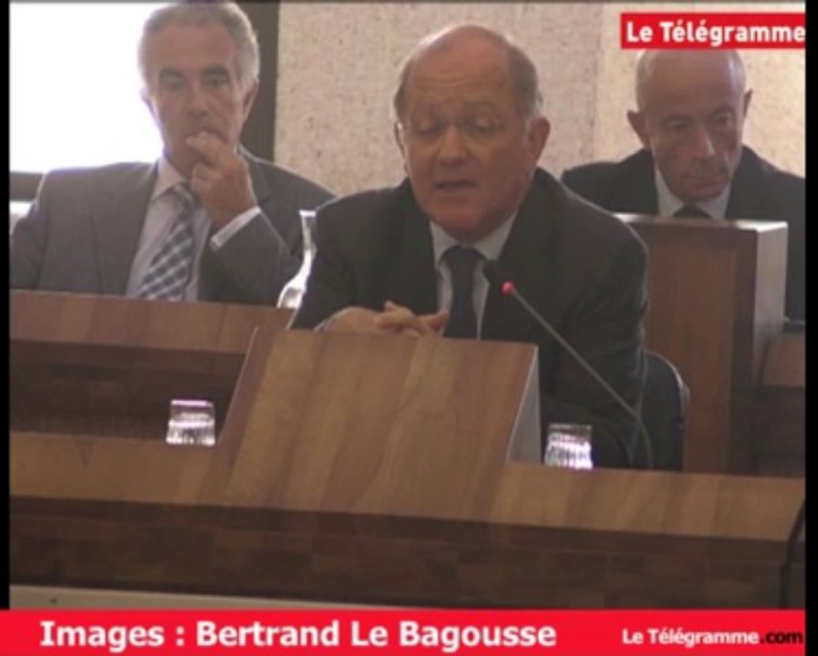 Sénatoriales. Le discours de François Goulard au Conseil général 56