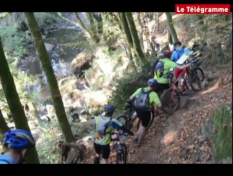 Saint-Brieuc (22). Ze Raid des Pas Perdus : 120 duos courageux