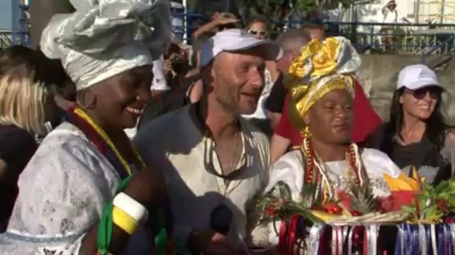 Arrivée de David Raison à Salvador de Bahia