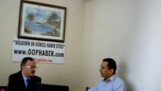 Gaziosmanpaşa Belediye Meclis Üyesi Hasan Temel, Gophaber Editörü Ali Şükrü Kara'ya konuştu...