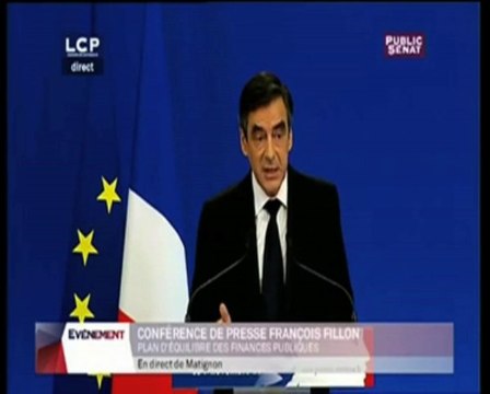 Plan de rigueur : Fillon annonce plusieurs années d'effort