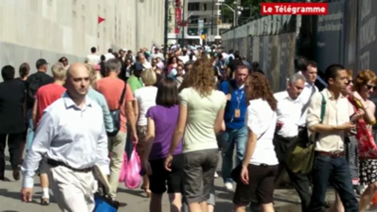 New York. Ground Zero en travaux