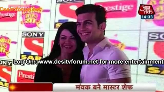 Arjun Bijlani-Shweta Gulati @JBSKP Launch Event-SBB Seg[23-10-2013]