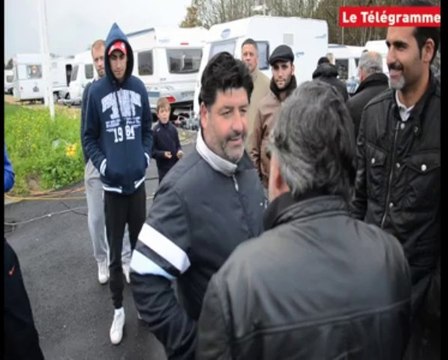 Larmor-Plage. Des gens du voyage évacués par la police