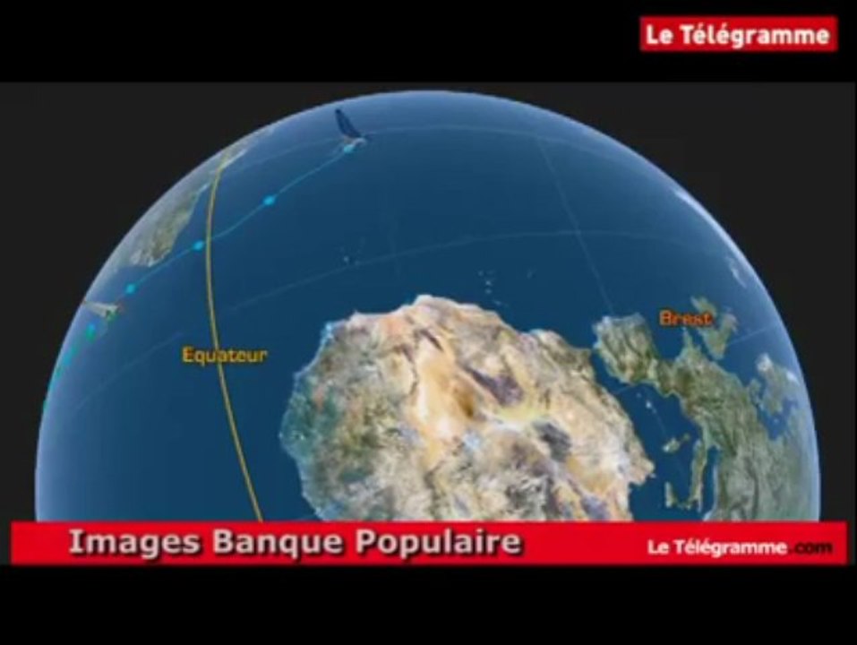 Trophée Jules-Verne. La position de Banque populaire après 40 jours