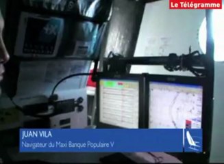 Trophée Jules-Verne. Routage et météo avec Juan Vila