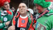 Lorient. Les supporters de Locminé chauds bouillants devant le stade